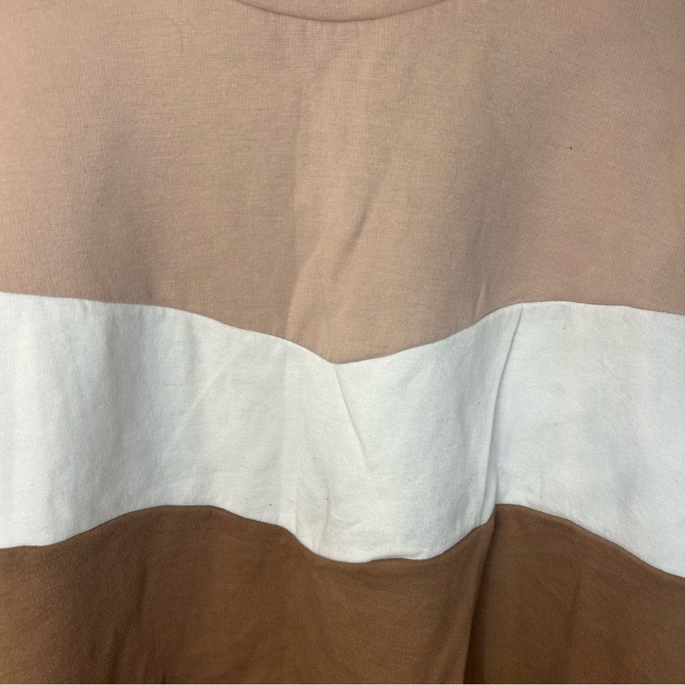 Fixmatti Brown Colorblock 2-Piece Sweatsuit Set, Size XL, Sweatshirt & Joggers - Picture 6 of 16